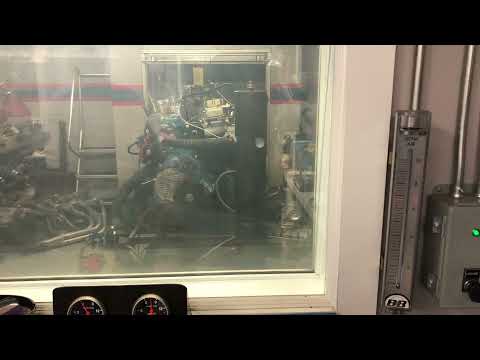292 Chevy inline 6 on dyno makes 369 HP !!!