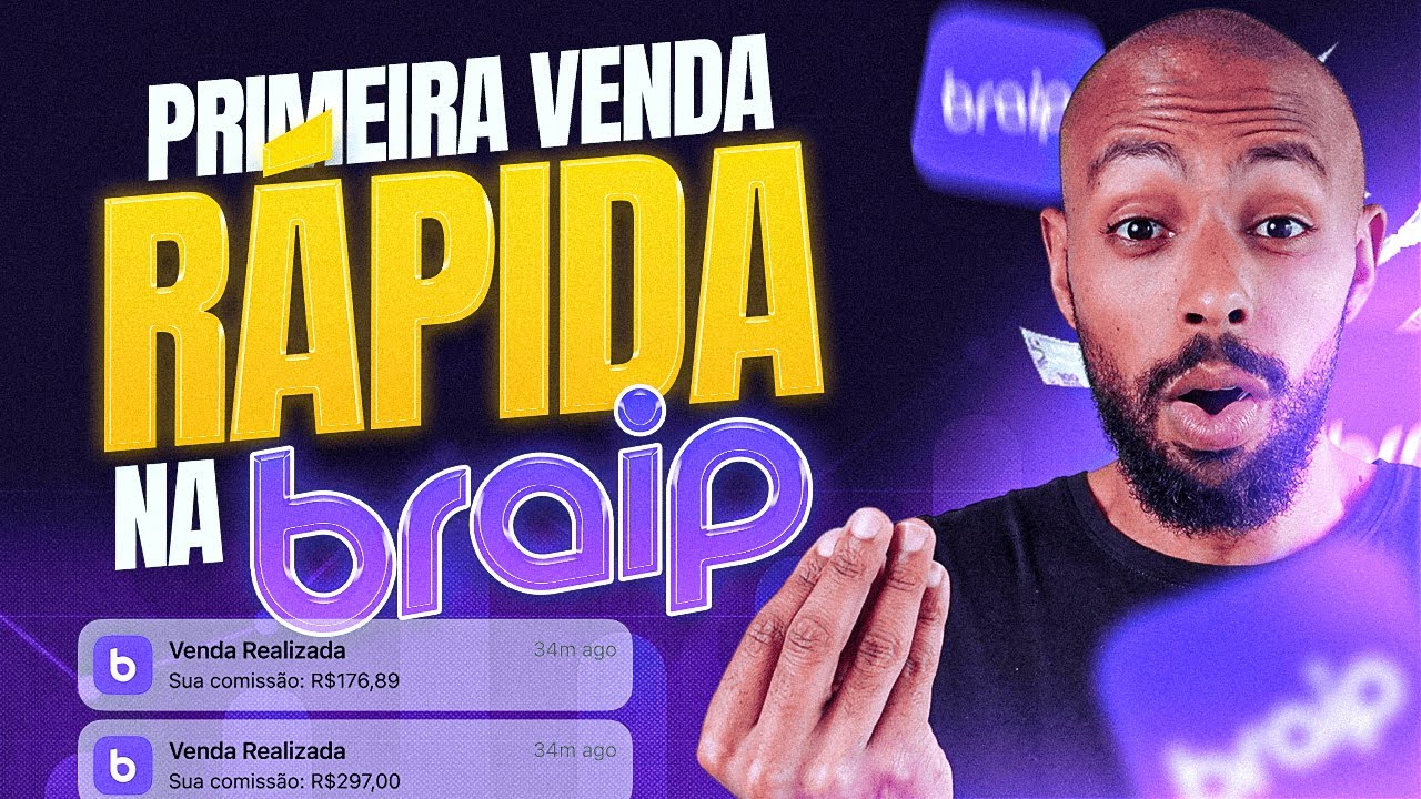Como fazer sua primeira venda na Braip como afiliado (Simples e Rápido!)