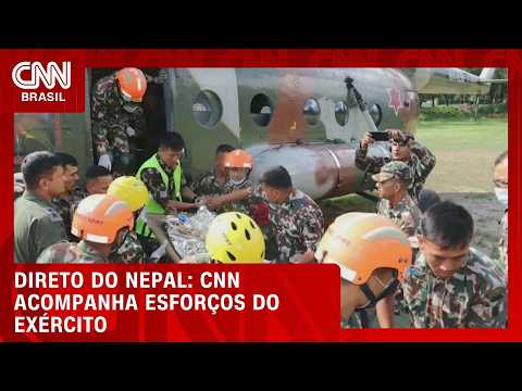 CNN acompanha esforços do exército em resgates no Nepal | CNN PRIME TIME