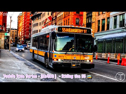 Felicitation Fun | Yoshi's Ride Series {S2-E06} - Riding the 55 🚌 - {MBTA}
