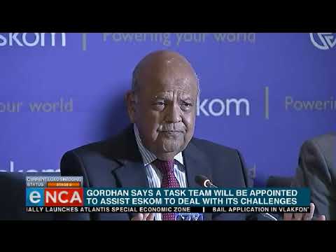 Gordhan on load shedding