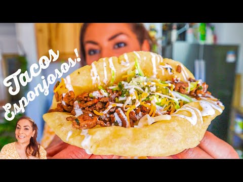Tacos ESPONJOSOS 🤭 PUFFY TACOS 🔥 Carne Molida 🌮 SABROSOS MÁS QUE NUNCA!!!!