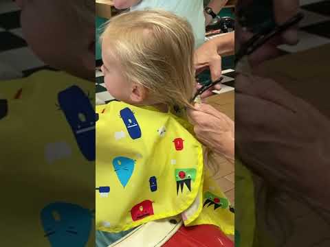 First Haircut Did NOT Go as Planned #shorts