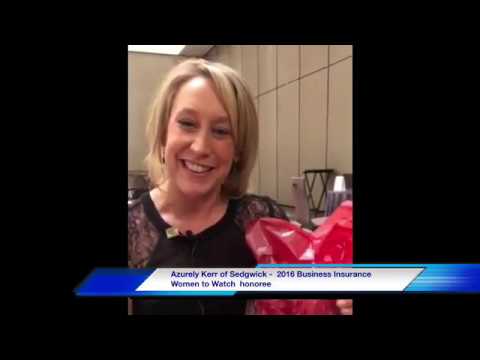 Azurely Kerr of Sedgwick - 2016 Business Insurance ... - YouTube