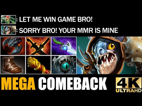Crazy Super Late Game Battle Slark VS Medusa Epic Mega Creeps Comeback Dota 2 Pro Rank Gameplay