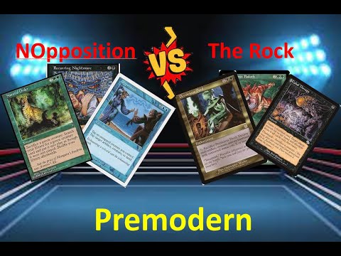 Premodern NOpposition vs The Rock