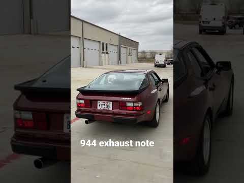 Porsche 944 Lindsey racing full exhaust system