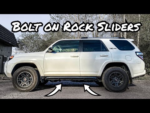 5th Gen 4Runner Bolt on Rock Slider Install