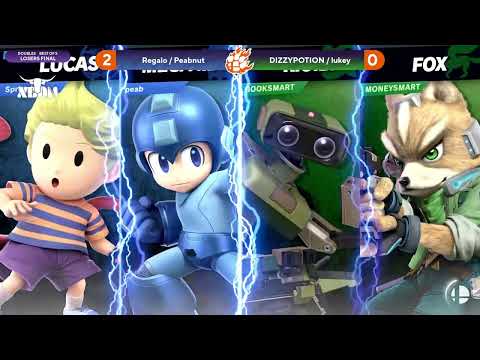 CSS 40 Doubles - LF - Regalo & Peabnut (Lucas/Mega Man) vs. DIZZYPOTION & lukey (R.O.B./Fox) - SSBU