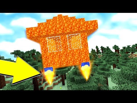 BU LAV'dan EV UÇABİLİRMİ? - Minecraft