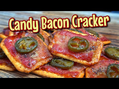 Candy Bacon Crackers - a quick and delicious snack 😍 - Westmünsterland BBQ