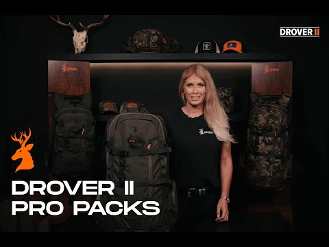 Drover II Pro Packs 25L & 35L // Spika Tech Talk