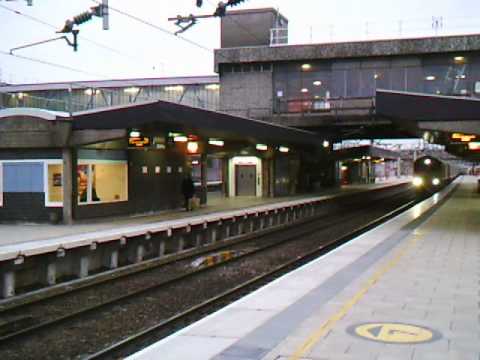 GBRF 66763 working 4F63 Ironbridge Power Station to Liverpool Bulk Tml passing Stafford 28/2/15