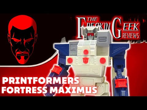 Printformers FORTRESS MAXIMUS: EmGo's Transformers Reviews N' Stuff