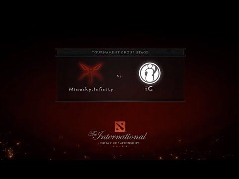 Mineski Infinity vs iG Group Stage Dota 2 International