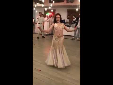 Belly dancer Sahara tabla solo