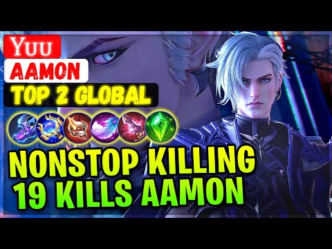 Aamon Nonstop Killing, 19 Kills Hyper Carry [ Top 2 Global Aamon ] Yᴜᴜ - Mobile Legends Emblem Build