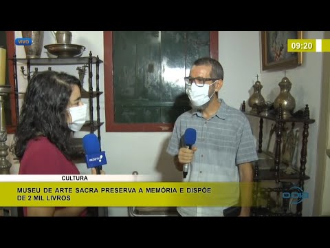 Museu de Arte Sacra preserva a memória e dispõe de 2 mil livros 20 01 2021