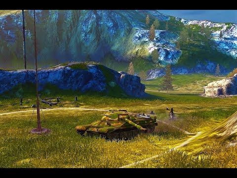 WORLD OF TANKS blitz T-22 medium - 5000 damage , 4 kill's