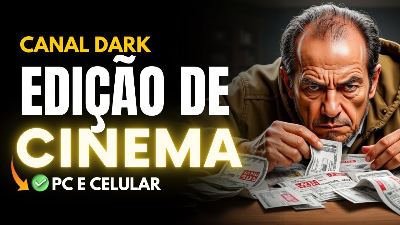 COMO EDITAR VÍDEO CINEMATOGRÁFICO PARA CANAL DARK ALTAMENTE LUCRATIVO
