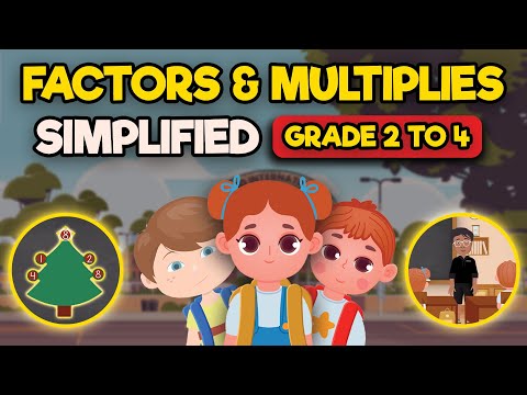 Factors and Multiples Made Easy | Grade 3 -5 | Math for Kids