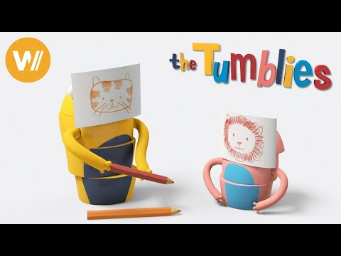 Tumblies - Discovering the world with cartoons: Masks, Swing and Catapult | Ep. 10