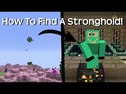 How To Find A Stronghold In Minecraft?!
