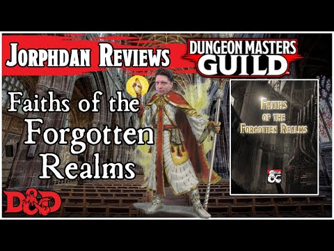 DMs Guild Review - Faiths of the Forgotten Realms (D&D)