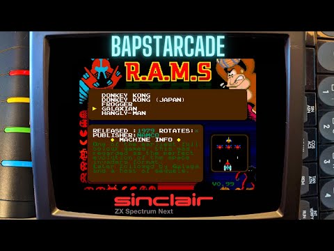 Arcade emulation on the spectrum next from rustypixels.uk