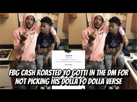 FGB Cash ROASTED Yo Gotti via Voice Message For Not Picking His DOLLA FO DOLLA Verse