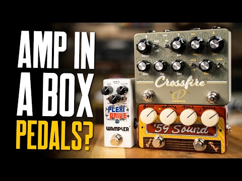 Amp In A Box Pedals Vs ‘Normal’ Overdrive & Graphic EQ [And A Couple Of Cranked Amps]