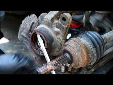 Chevrolet Aveo wheel Bearing replacement
