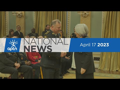 APTN National News April 17, 2023 – Frustration over tailings pond leak, Métis survivors at the U.N.