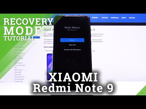 How to Enable Recovery Mode in Xiaomi Redmi Note 9 - Boot Android Hidden Module