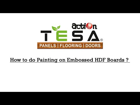 Eucalyptus action tesa embossed hdf panels, for residential ...