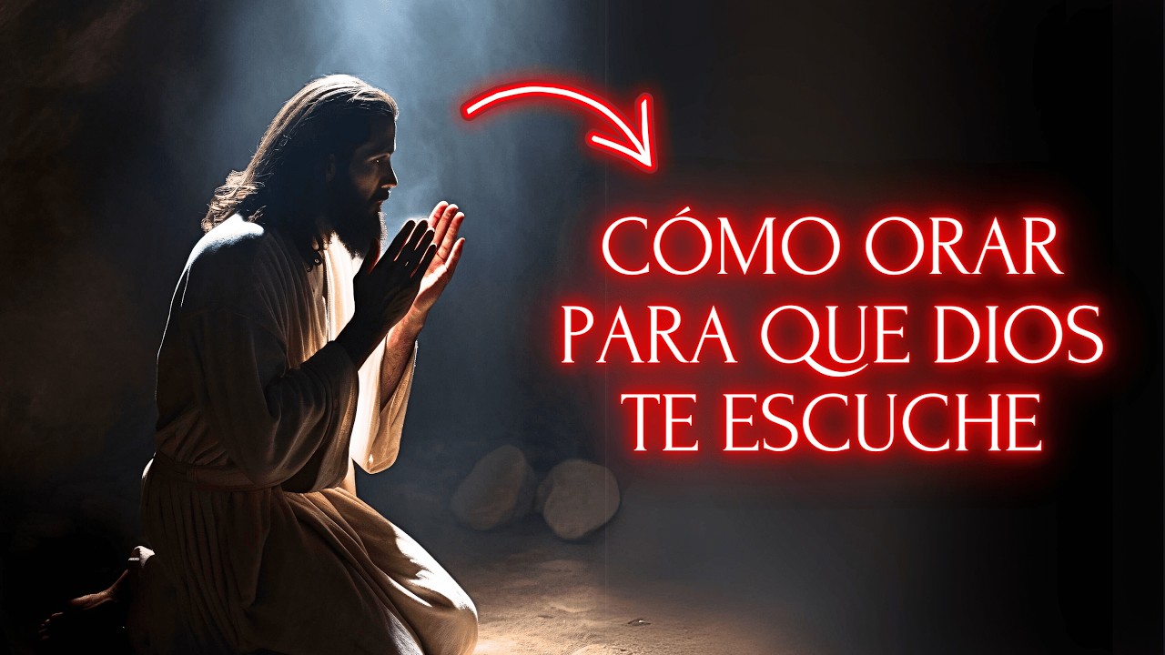 4 PASOS para ORAR de forma MUY PODEROSA (guía de oración)