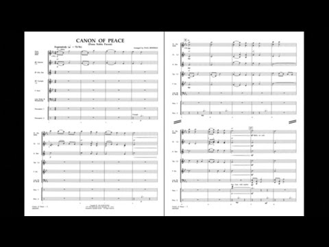 Canon for Peace (Dona Nobis Pacem) arranged by Paul Jennings