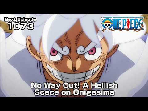 ONE PIECE episode1073 Teaser No Way Out! A Hellish Scece on Onigasima
