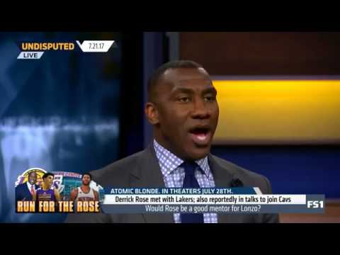 Skip and Shannon Undisputed Today 7/21/17 - Would Derrick Rose Be A Better Fit On The Cavs Or Lakers