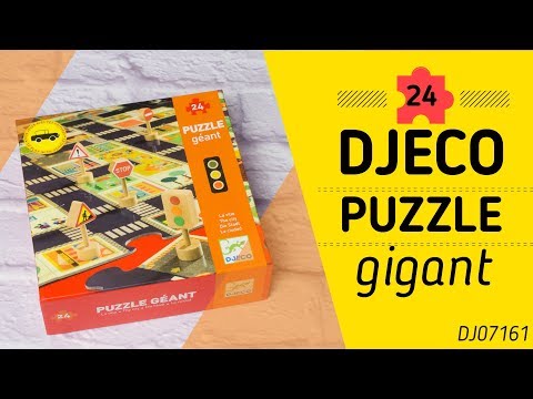 Djeco Milžiniška dėlionė - Miestas (24 det.) ( DJ07161 ) video