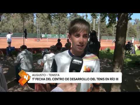 1º Fecha del centro de desarrollo del tenis en Río Tercero