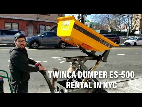 Twinca Dumper ES-500 Rental in NYC at Rent A Tool NY