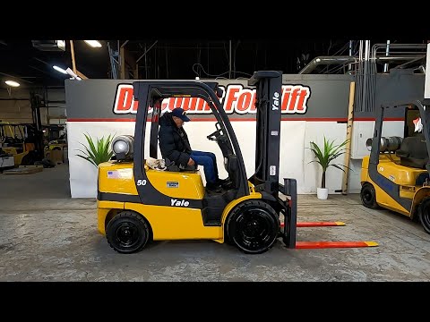 YALE GLP050VX 5,000 lb LP(Propane) #481J - Forklift for Sale