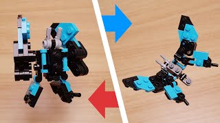 Mini LEGO Butterfly transformer robot Wingbeat!