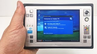 Handheld VAIO Retro Modded with XP Tablet Edition