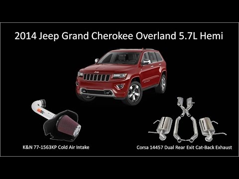 2014 Jeep Grand Cherokee Overland 5.7L Hemi Corsa Exhaust 14457
