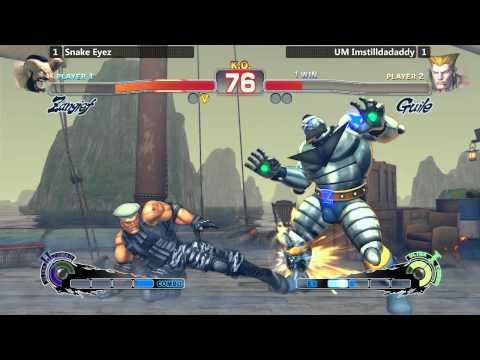 USF4 @ EVO 2015 Red Bull Salty Suite - RB Snake Eyez vs UM imstilldadaddy [720p/60fps]