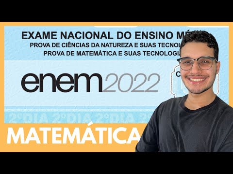 📙 ENEM 2022 MATEMÁTICA Resolução Completa (REPRISE MENTORIA)