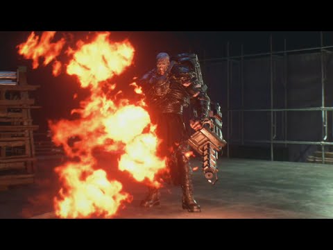Resident Evil 3 Remake - Nemesis Boss Fight #1