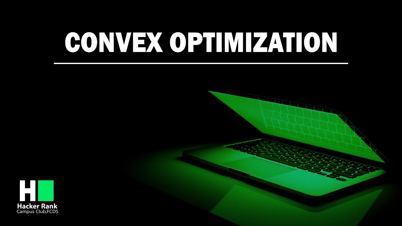 Convex Optimization ~ lecture 3